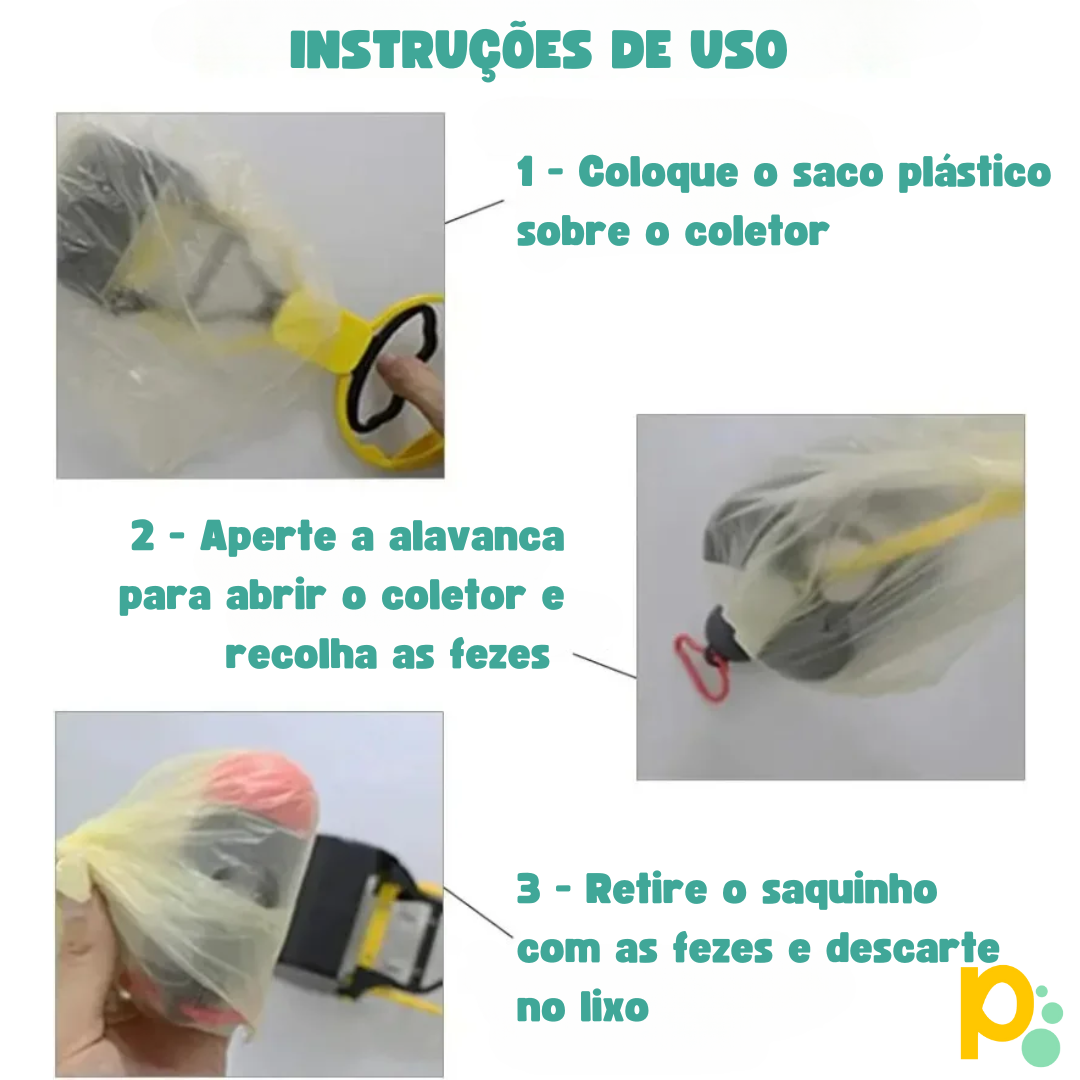 Hands-Free Pet Waste Scooper