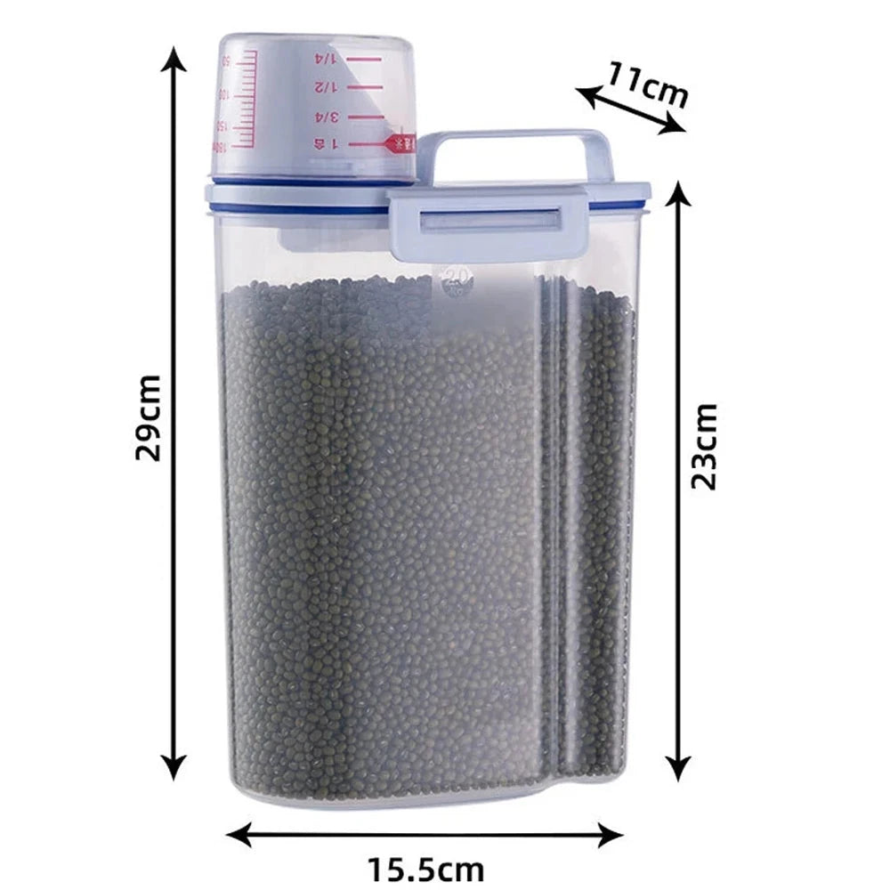 Food Storage Container with Dispenser