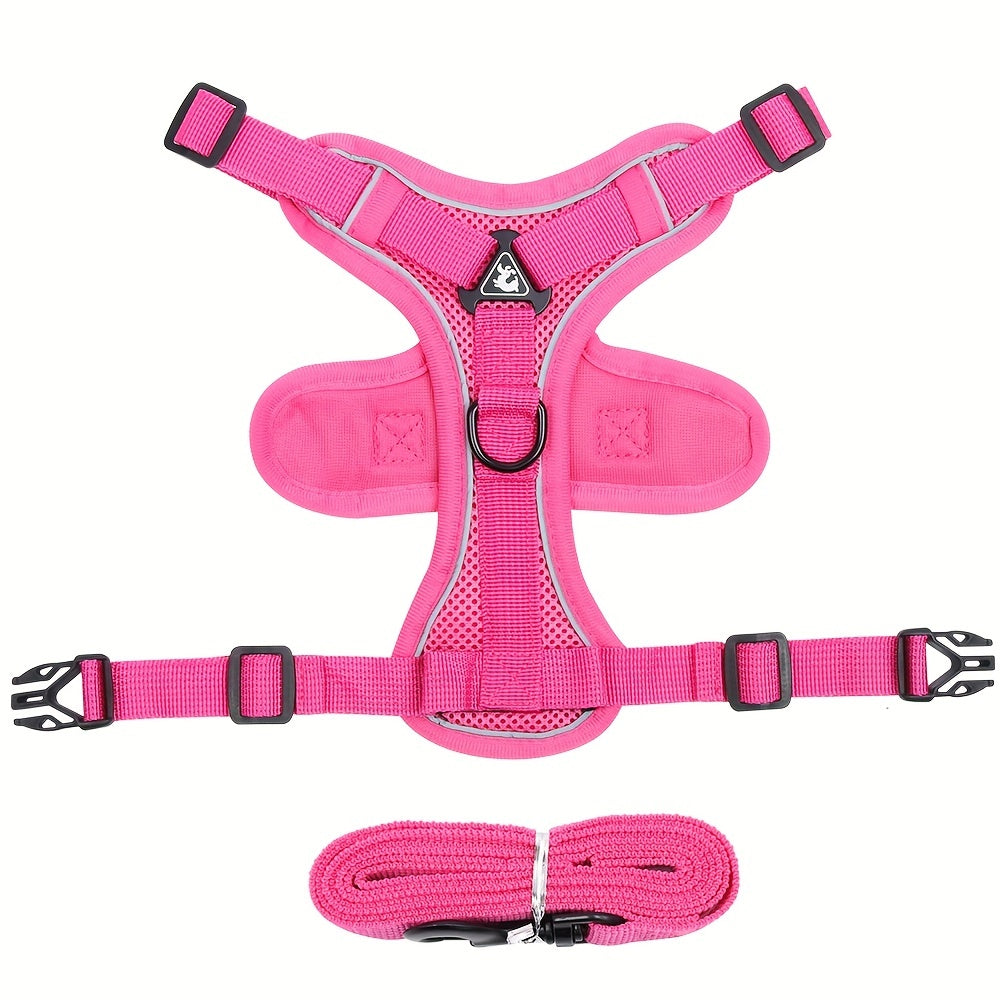 Breathable and Adjustable Cat Harness Vest