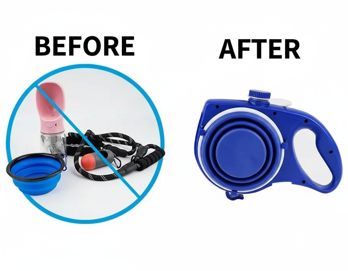 WalkEase™ 4-in-1 Leash