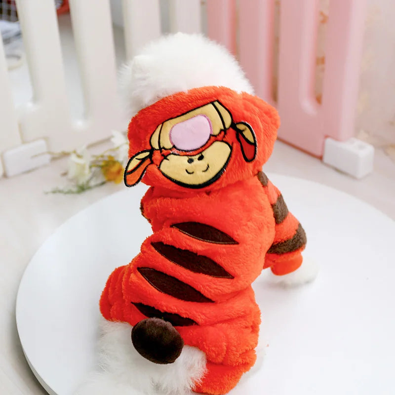 Tiger Dog Kapuzenpullover