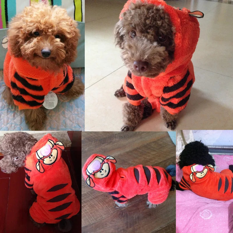 Tiger Dog Kapuzenpullover