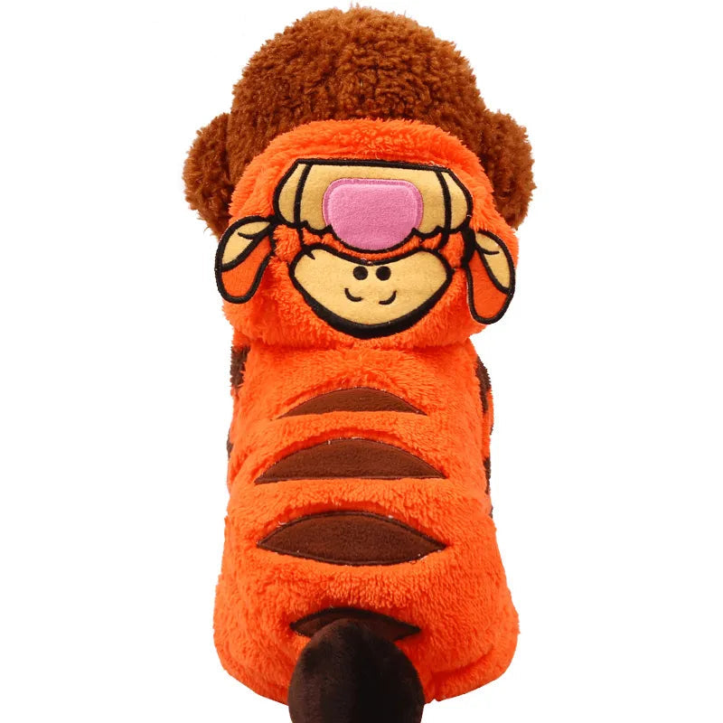 Tiger Dog Kapuzenpullover