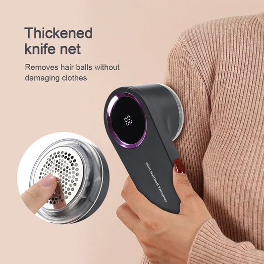 Smart Rechargeable Fabric Shaver
