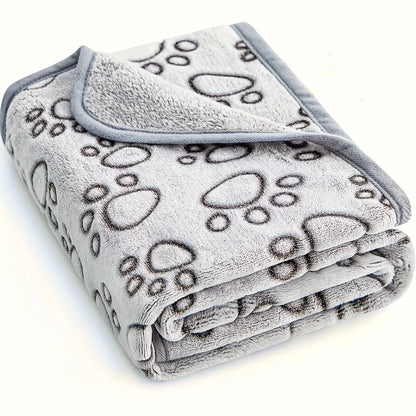 Ultra-Soft Coral Fleece Pet Blanket
