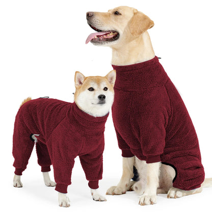 Fleece Coat for Small and Large Dogs