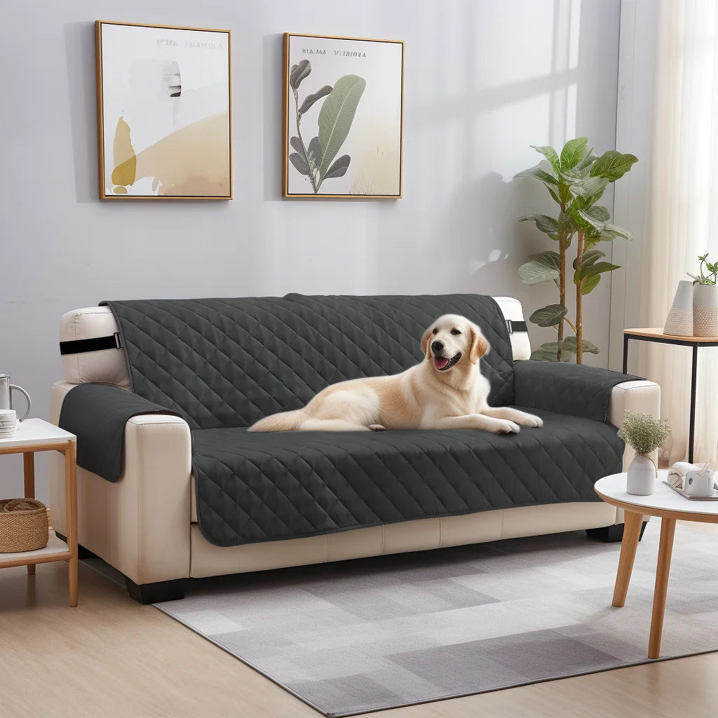 Capa de sofá impermeável e antiderrapante