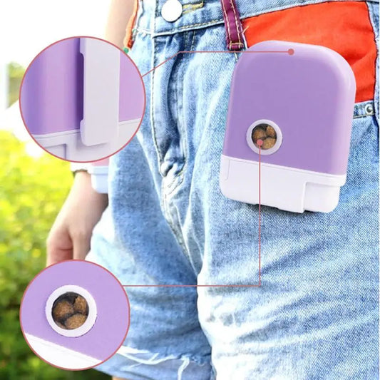 Portable Pet Food Dispenser