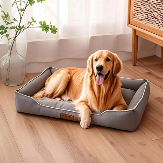 Acogedor sofá cama impermeable para mascotas