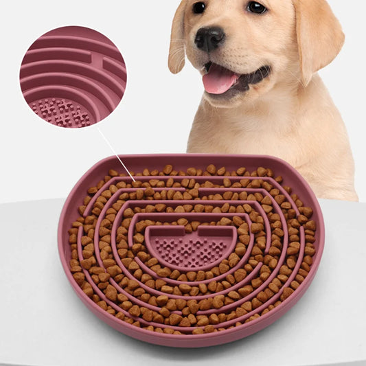 Slow Feeder Bowl with Suction Cup