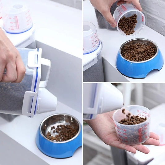 Food Storage Container with Dispenser