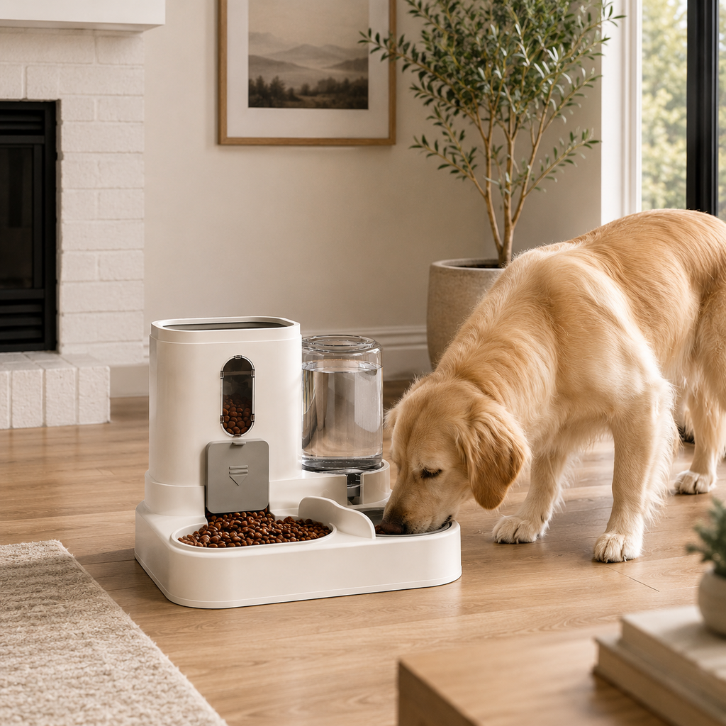 Pettedy Automatic Pet Feeder Station