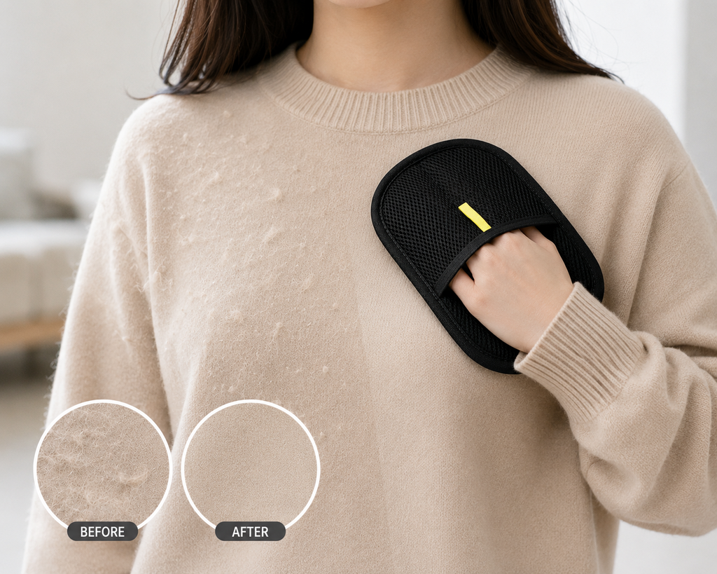 Pettedy Pet Hair Remover Mitt